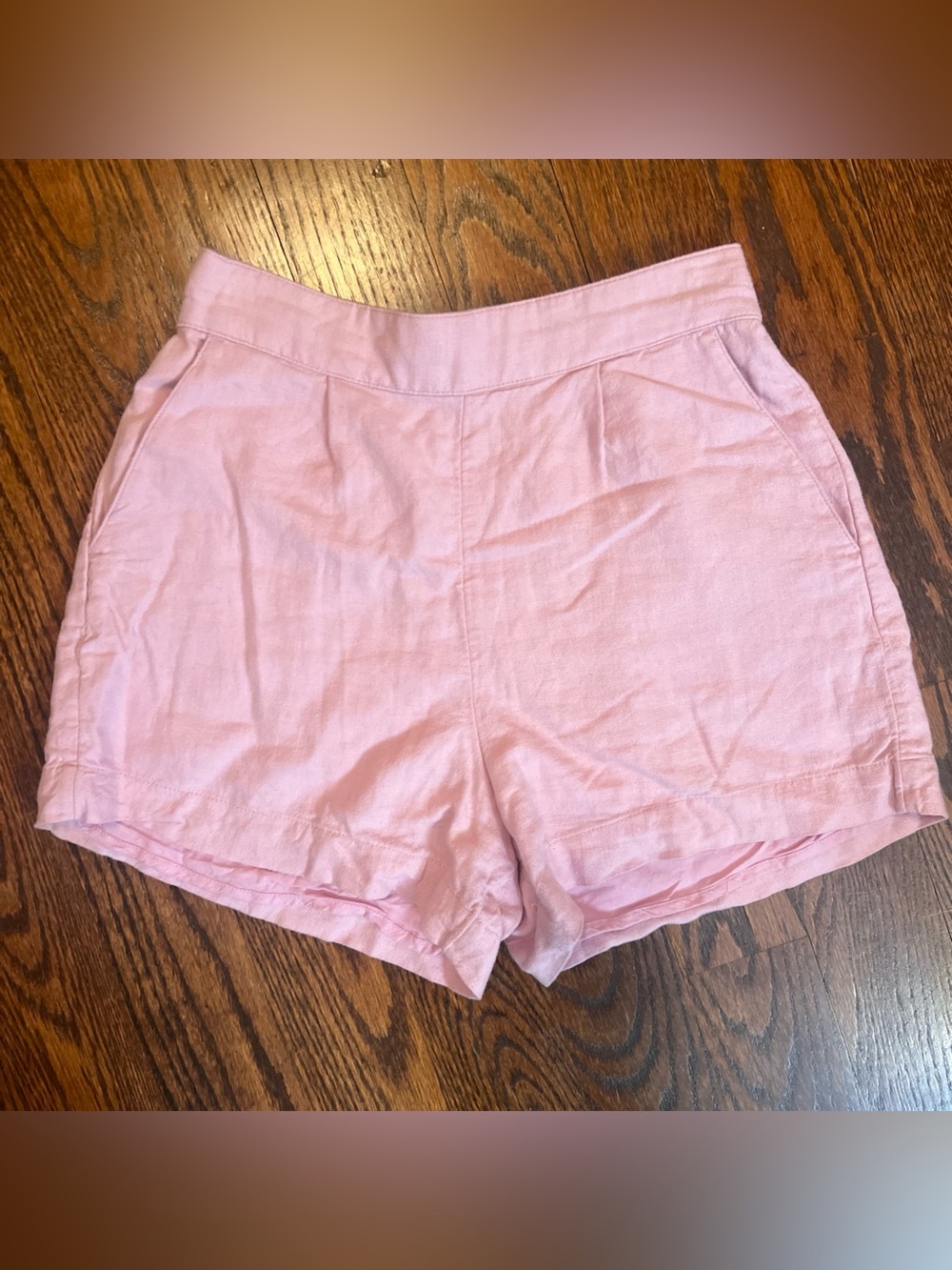 Abercrombie & Fitch Women’s Lavender Linen XS Pockets Lined